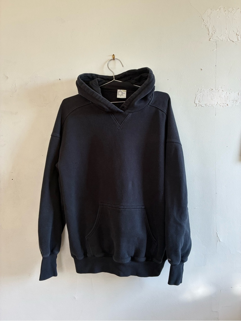 Women's Black Pullover Hoodie Sweatshirt